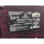 SECONDHAND Fender FSR Blues Junior IV With Eminence Texas Heat Speaker - Red Snakeskin