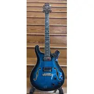 SECONDHAND PRS SE Hollowbody II Piezo inc. Hard Case - Peacock Blue