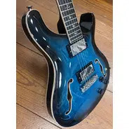 SECONDHAND PRS SE Hollowbody II Piezo inc. Hard Case - Peacock Blue