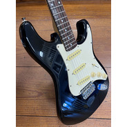 SECONDHAND Squier Stratocaster Black (Made in Korea, Samick Factory)