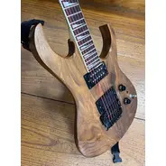 SECONDHAND Custom Ibanez RG, Japanese Neck inc Hardcase - Natural