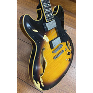 SECONDHAND Ibanez ASV100FMD, Relic Sunburst 