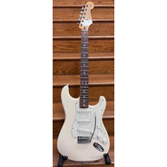 SECONDHAND Fender Standard Stratocaster, Olympic White, RW fretboard