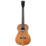 Kala KACMBE Curly Mango Baritone Ukulele w/Bag