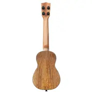 Kala KACMSLN Curly Mango Long Neck Soprano Ukulele w/ Bag