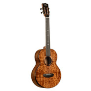 Kala Contour All Solid Gloss Acacia Baritone Ukuele w/ Bag