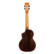 Kala Contour Deluxe All Solid Gloss Spruce Rosewood Tenor Ukulele w/ Cutaway and Bag