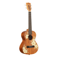 Kala Hibiscus Mahogany Ukulele with GigBag
