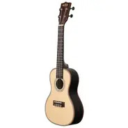 Kala KASSEBYC Solid Spruce Striped Ebony Concert Ukulele