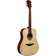 Lag T88DCE Tramontane Dreadnought Electro Acoustic - Natural