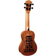Lag BABYTKU150SE Baby Soprano Slim Arched Back Electro Acoustic Ukulele