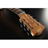 LAG Tramontane TN70A Black & Brown Nylon Auditorium - Sunburst