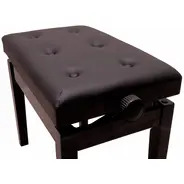 Montford MFPB02BK Piano Bench Adjustable Height - Black