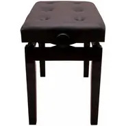 Montford MFPB02BK Piano Bench Adjustable Height - Black