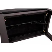 Montford MFPB02BK Piano Bench Adjustable Height - Black