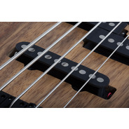 Schecter Model-T 5 String Exotic Bass-  Black Limba