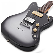 Jet JJ-350 Offset BARITONE Electric Guitar - Moonburst