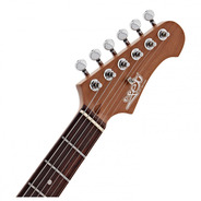 Jet JJ-350 Offset BARITONE Electric Guitar - Moonburst