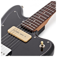 Jet JJ-350 Offset BARITONE Electric Guitar - Moonburst