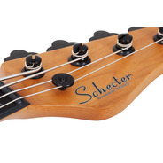 Schecter Model-T 4 Exotic Bass - Black Limba