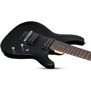 Schecter C7 Deluxe 7-String Electric Guitar - Satin Black