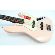 Fender Limited Edition American Pro Jazz Bass - Shell Pink / Rosewood Neck