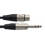 Stagg N-Series Female XLR - Stereo 1/4" Jack Cable