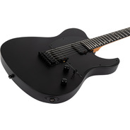 Spira T400 Electric Guitar Baritone - Satin Black