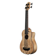 Kala Spalted Maple Acoustic-Electric U-BASS