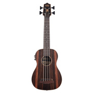 Kala Striped Ebony With Round Wounds Acoustic-Electric U-BASS