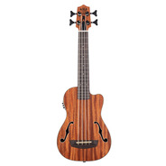 Kala Journeyman Acoustic-Electric U-BASS with F-Holes w/ Round Wounds
