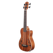 Kala Journeyman Acoustic-Electric U-BASS with F-Holes w/ Round Wounds