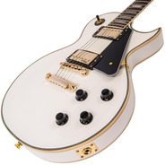 Vintage V100 ReIssued Electric Guitar - Arctic White