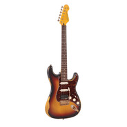 Vintage V6H ICON Electric Guitar - Distressed Tobacco Sunburst