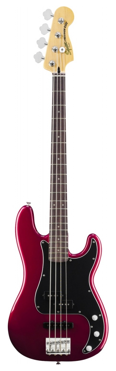 Squier Vintage Modified Precision Bass PJ - Candy Apple Red - GigGear