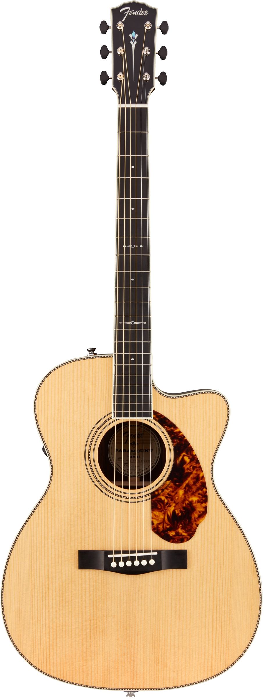 Fender Paramount LIMITED Adirondack PM3 Triple 0 - All-Solid Electro  Acoustic - GigGear