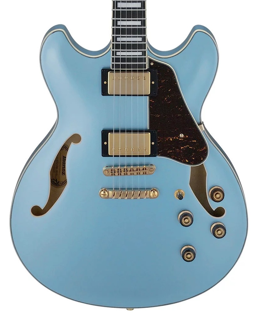 ibanez as83 steel blue