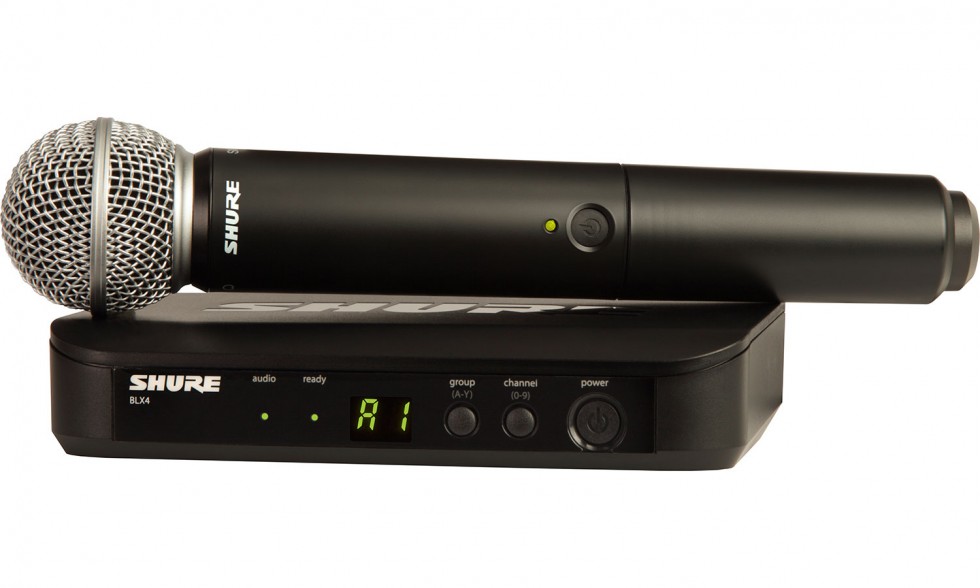 Shure BLX24 SM58 Wireless Microphone System GigGear