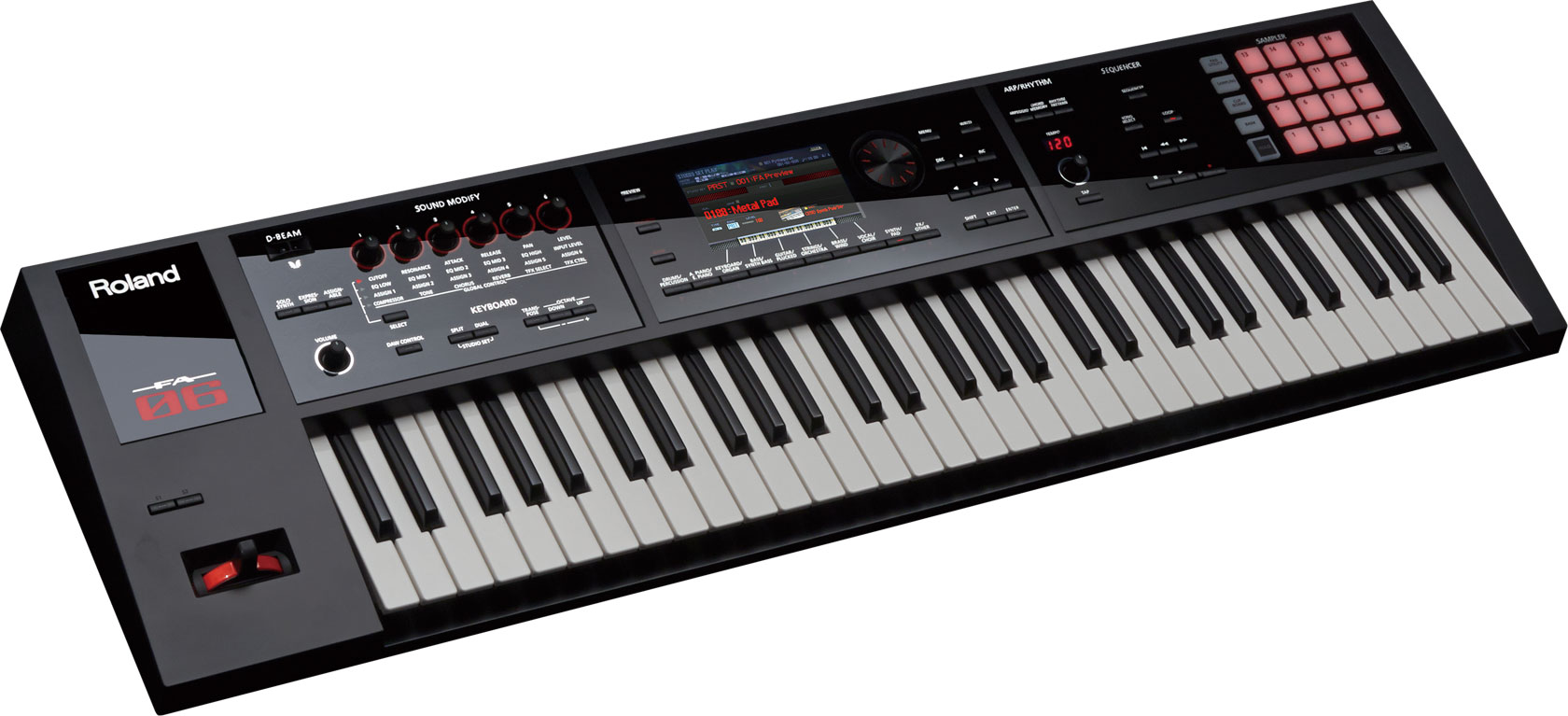 Roland FA06 61-Note Music Workstation - GigGear