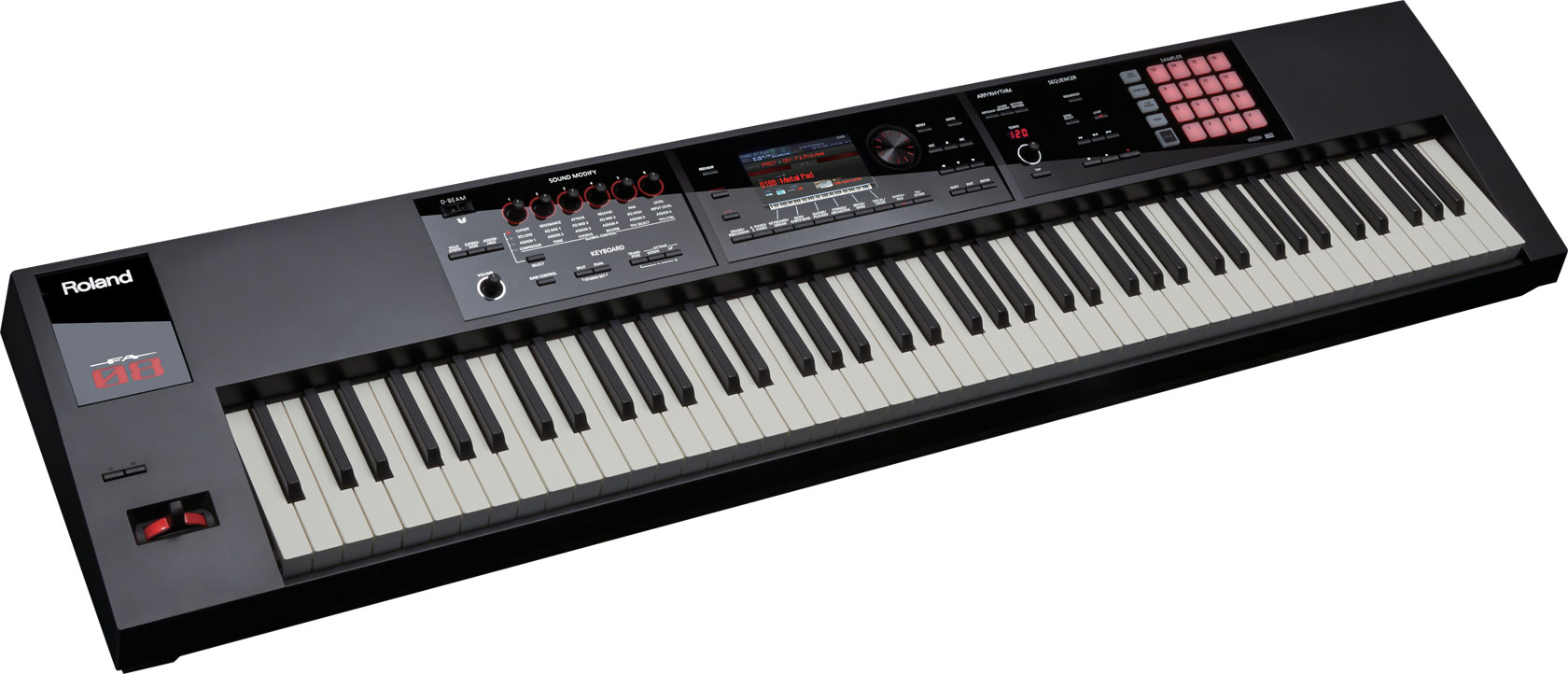 Roland FA08 88-Note Weighted Keyboard - GigGear