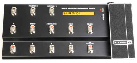 ギター Line 6 POD HD Pro + FBV SHORTBOARD Line 6 FBV Shortboard Foot Controller | Cream City Music