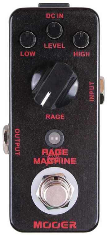 Mooer Micro Rage Machine Pedale Distorsione - Effetti Per Chitarra Elettrica, MDS5