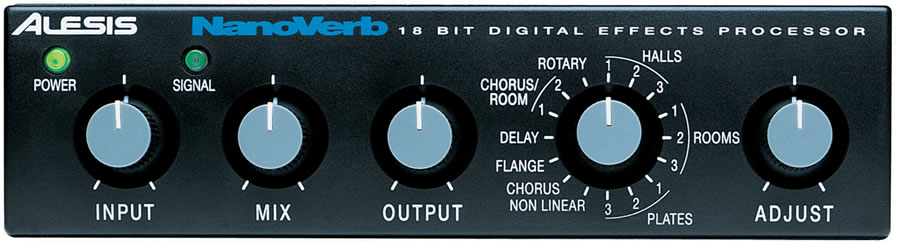 Alesis NanoVerb Digital Effects outlet Processor Hallgerät