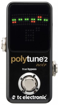 TC Electronic Polytune Noir 2 - Polyphonic Tuner - GigGear