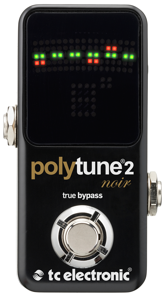 TC Electronic Polytune Noir 2 - Polyphonic Tuner - GigGear