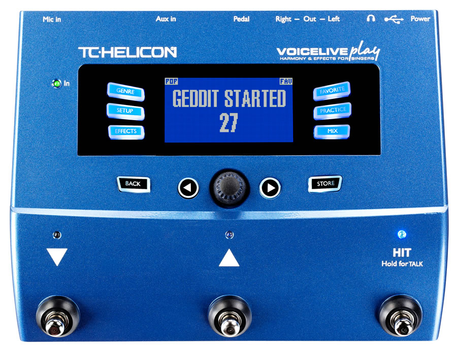 Tc Helicon VoiceLive Play - Vocal Harmony & FX - GigGear