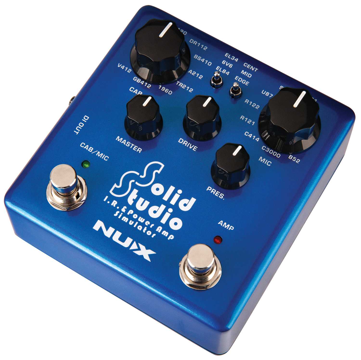 ギター nux solid studio IR & poweramp simulator NUX Solid Studio IR & Power Amp Simulator - GigGear