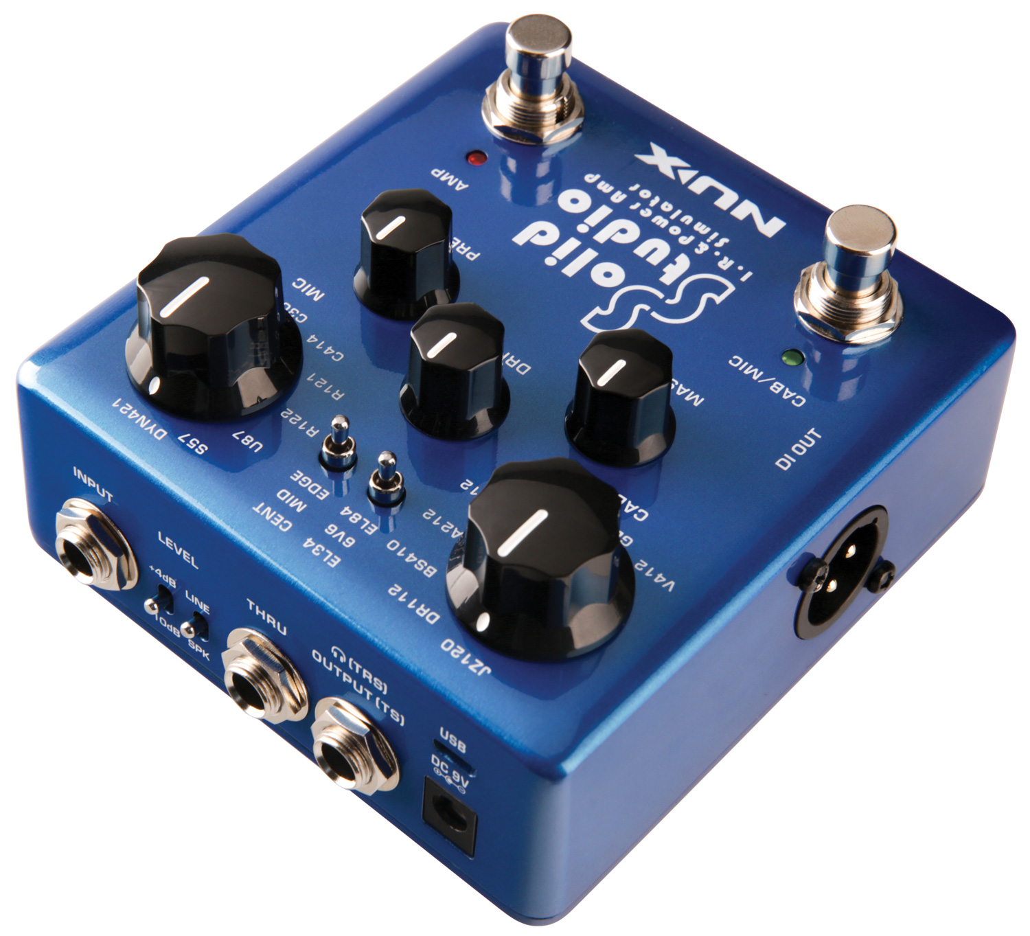 ギター nux solid studio IR & poweramp simulator NUX Solid Studio ニューエックス IR ＆ パワーアンプシュミレーター