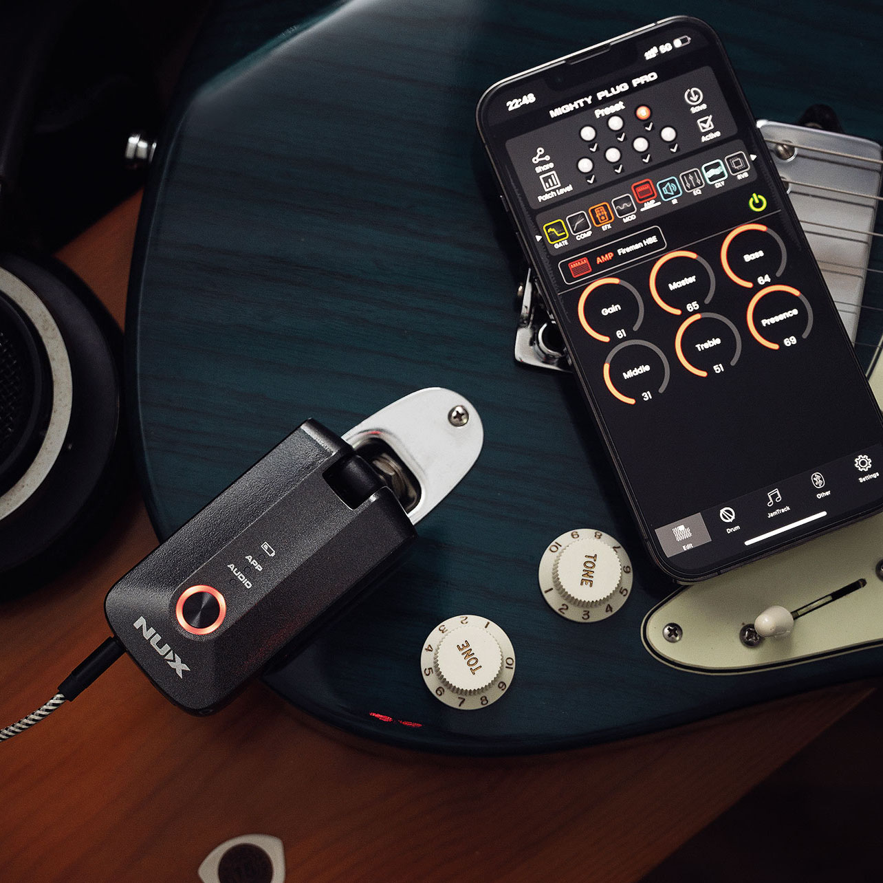 NUX Mighty Plug Pro Headphone Amplifier - GigGear