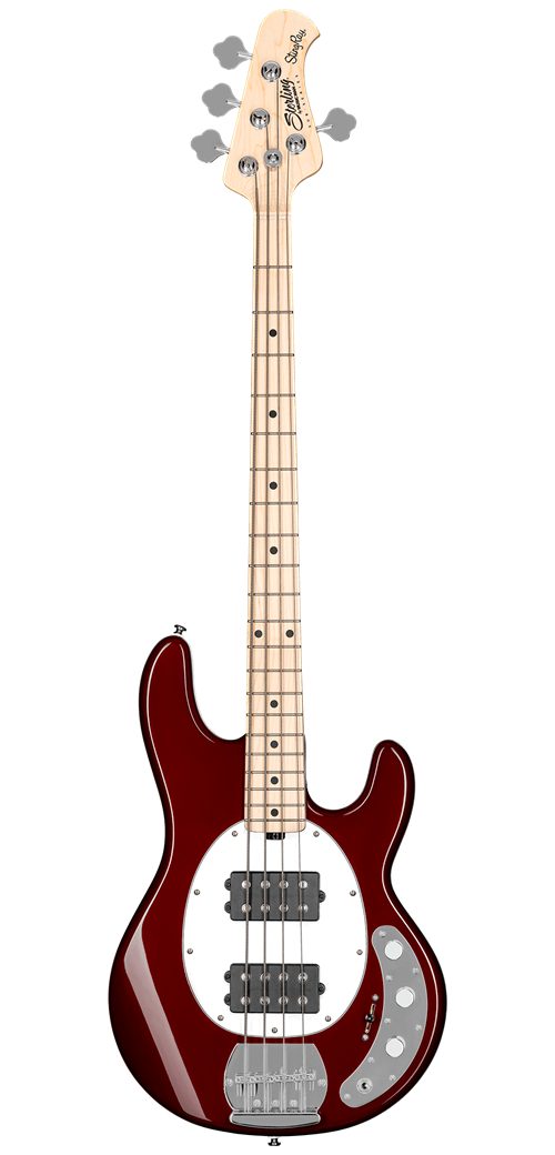 【11097】Sterling by MUSIC MAN Ray4 Sterling by Music Man StingRay Ray4 Baixo em cetim vintage
